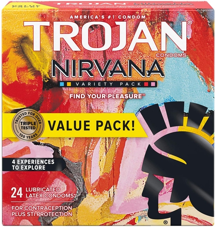 Trojan Nirvana condoms variety pack